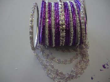 fancy silver bangle 02